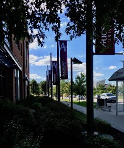 Augsburg University banners