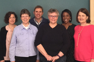 Group shot of CWC with Diane to celebrate her award